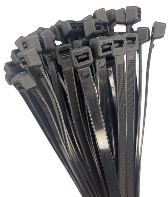 Хомут 4,8*300 чёрный UV нейлон (25шт) (LSON), уп