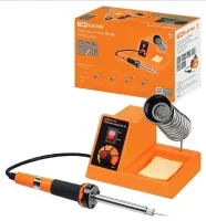 Паяльная станция ПС-48, 2-48Вт, 230В, 160-500С, керамический ТЭН, 4 жала в компл., регулятор, Алмаз