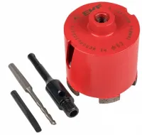 Коронка алмазная по бетону 82 мм SDS+ EKF