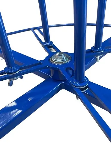 Стойка для размотки бухт кабеля и гофры с ручкой СРБ 0.5-30РМ, серия "Суперкомпакт" (для бухт кабеля