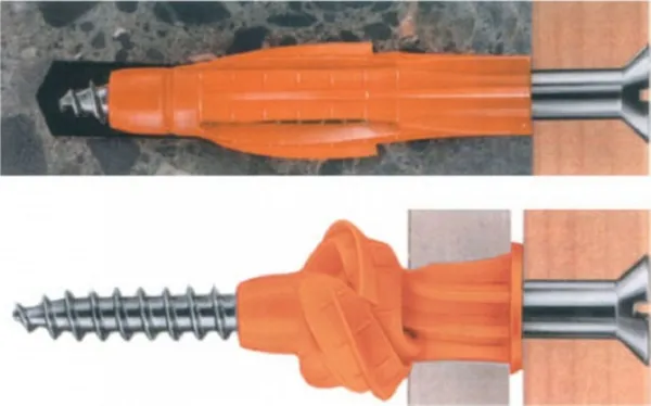 Дюбель трехраспорный 10*61 (40 шт.) (Стройбат), уп