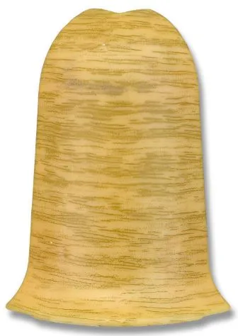 Наруж угол плинтуса К55 "Идеал Комфорт" (2 шт.в уп) Дуб светлый, уп