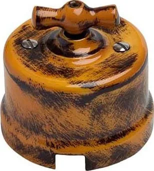 Выключатель 2-кл. Дух старины (керамика) Bironi (СНЯТ С ПР-ВА)