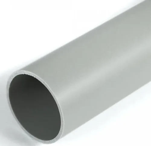 Труба жесткая ПВХ 40 мм СЕРАЯ 3м Строитель (20шт/60м)