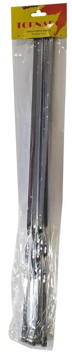 Шампур плоский 50 см набор "ТОРНАДО" 6