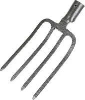 Вилы садовые ВК-4 "РЕЛЬСОВАЯ СТАЛЬ" (без черенка), черенок 36-40 мм MosTek