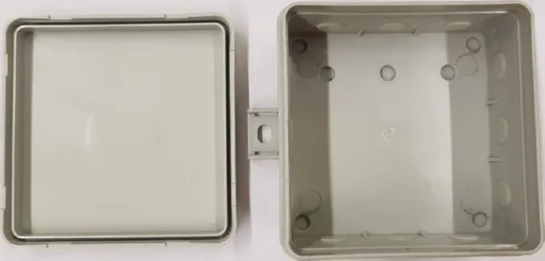 Коробка распред. о/п 85х85х38 IP55 СЕРАЯ Ecoplast (252)