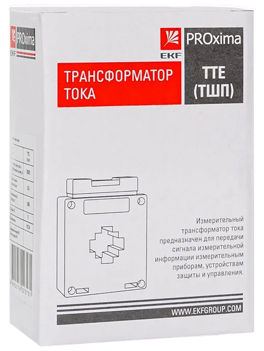 Трансформатор тока ТТЕ-40-600/5А класс точности 0,5 EKF PROxima