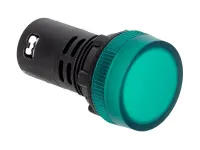 Индикатор LED зеленый MT22-SA13 24В AC/DC IP65 ОВЕН