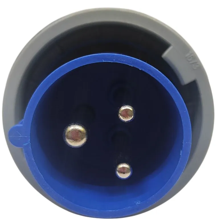 Вилка переносная 16A 3п (2P+PE) SLN-0132 IP67, 380В, AWSPRODUCTS