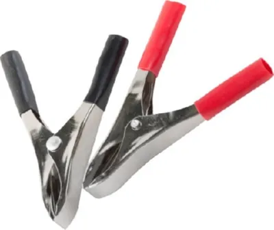 Зажим "крокодил"  30А 75мм в изоляции PROCONNECT (пакет боб) 2шт., уп