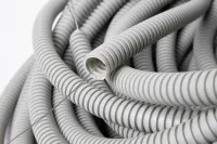 Труба гофр. ПВХ 20 мм СЕРАЯ с зондом GTL20 OBO-Bettermann (100м)