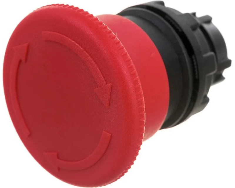 Головка кнопки BDE авар. "Грибок" 40мм, возврат поворотом, IP50