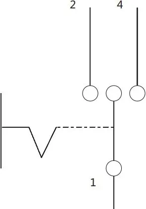 Модульный переключатель NZK1-32 1P 32А 3 положения