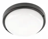 Светильник LED ЖКХ KODO, 18Вт, 1620лм, 4000K, IP54, круглый, черный GTV