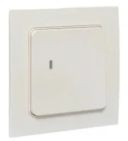 Умный беспроводной выключатель Стокгольм 1-кл белый Zigbee EKF Сonnect