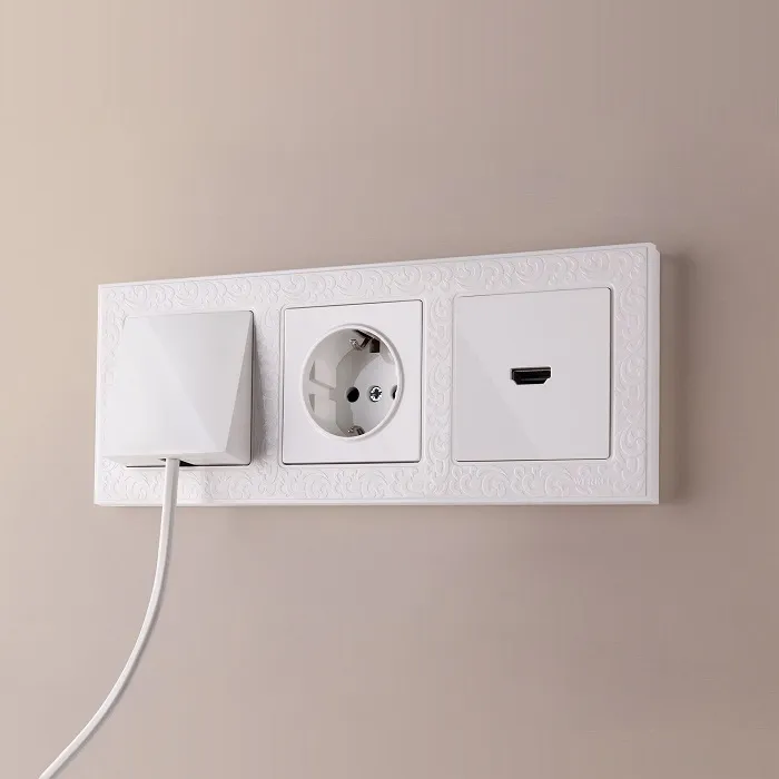 Вывод кабеля Белый WERKEL