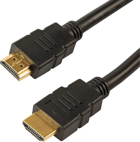 Шнур HDMI - HDMI, длина 1 метр (GOLD) (PE пакет) PROconnect