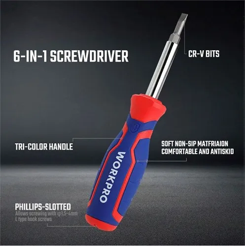 Отвертка 6в1