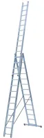 Лестница алюминиевая трехсекционная 3* 14 CORDA (010452) (KRAUSE)