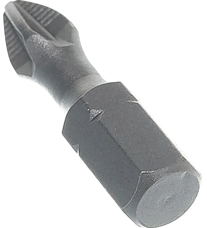 Бита 1/4" Pz2х25мм магнитная (2 шт) Quadro Torsion, ком