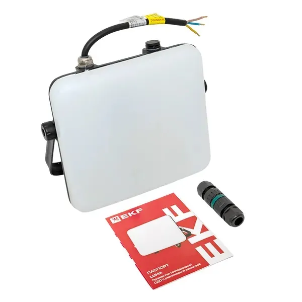 Прожектор LED СДО-4004 50Вт 4000К IP65 с равномерной засветкой LUMA EKF