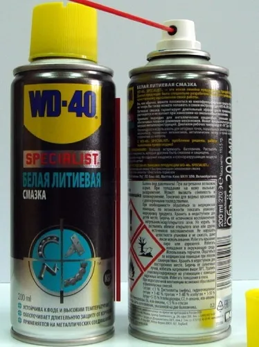 Литиевая смазка WD-40 200мл.