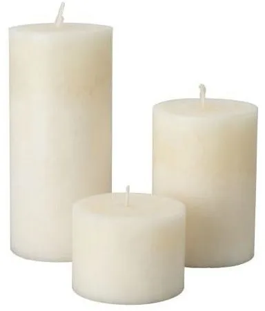 Свеча парафиновая белая 245гр СТОЛБИК. ф60*100мм