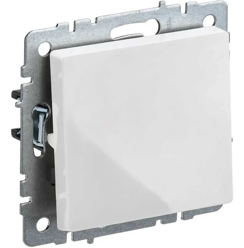 Выключатель 1-кл. белый BRITE IEK