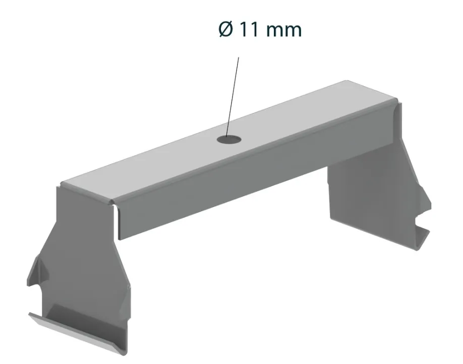 Скоба OBG 075 для подвешивания лотка (Vergokan)