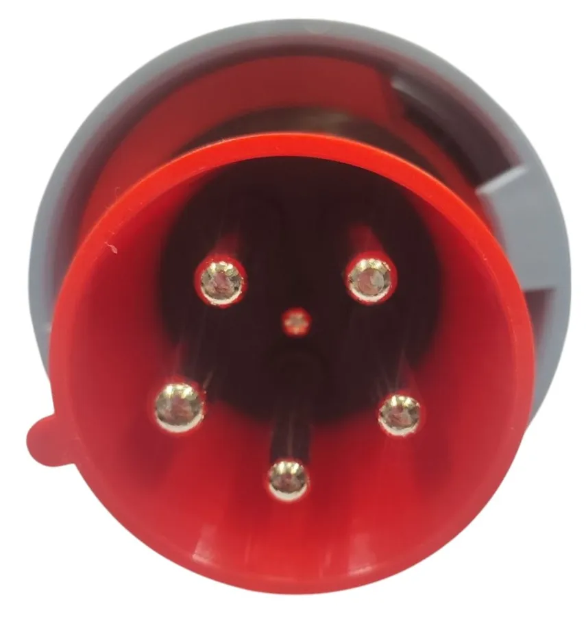 Вилка переносная 63A 5п (3P+PE+N) SLN-0352 IP67, 380В, AWSPRODUCTS