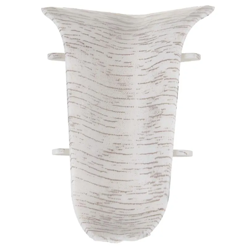 Вн угол плинтуса А45 "Идеал Альфа"  Ясень, уп