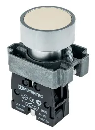 Кнопка MTB2-BAZ111 бел. 1но, IP65 Meyertec