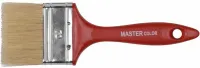 Кисть флейцевая, толщ. 12 мм, светл.натур. щетина, нерж.обжим, пласт. ручка, ширина 70 мм