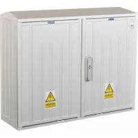 Шкаф стеклопласт. RKT3 88.1-44SF-0 (к-т шкаф, фунд. надст.) Saks-pol