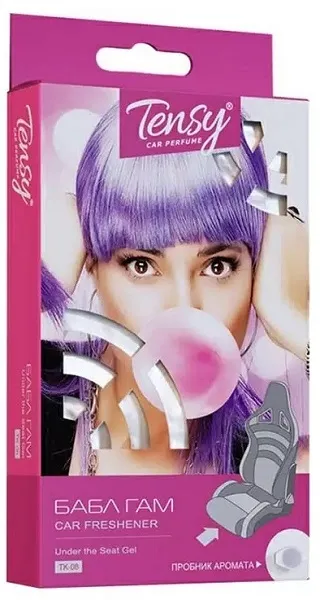 Ароматизатор Tensy ТК-08 Under seat Gel (Бабл гам)