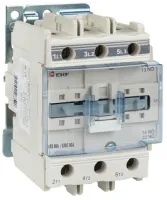 Контактор КМЭ 80А (кат.220В АС, 80А, 37кВт, 1но. 1нз) EKF