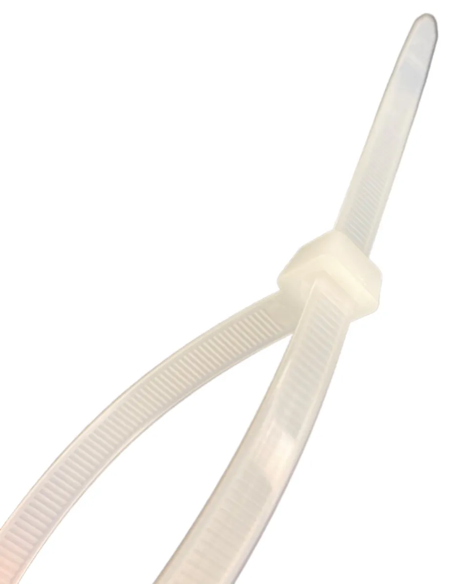 Хомут 4,8*300 белый нейлон (100шт) (L-ON), уп