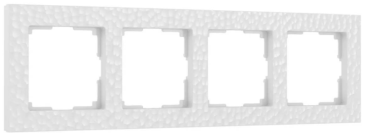 Рамка 4-я Белый Hammer WERKEL