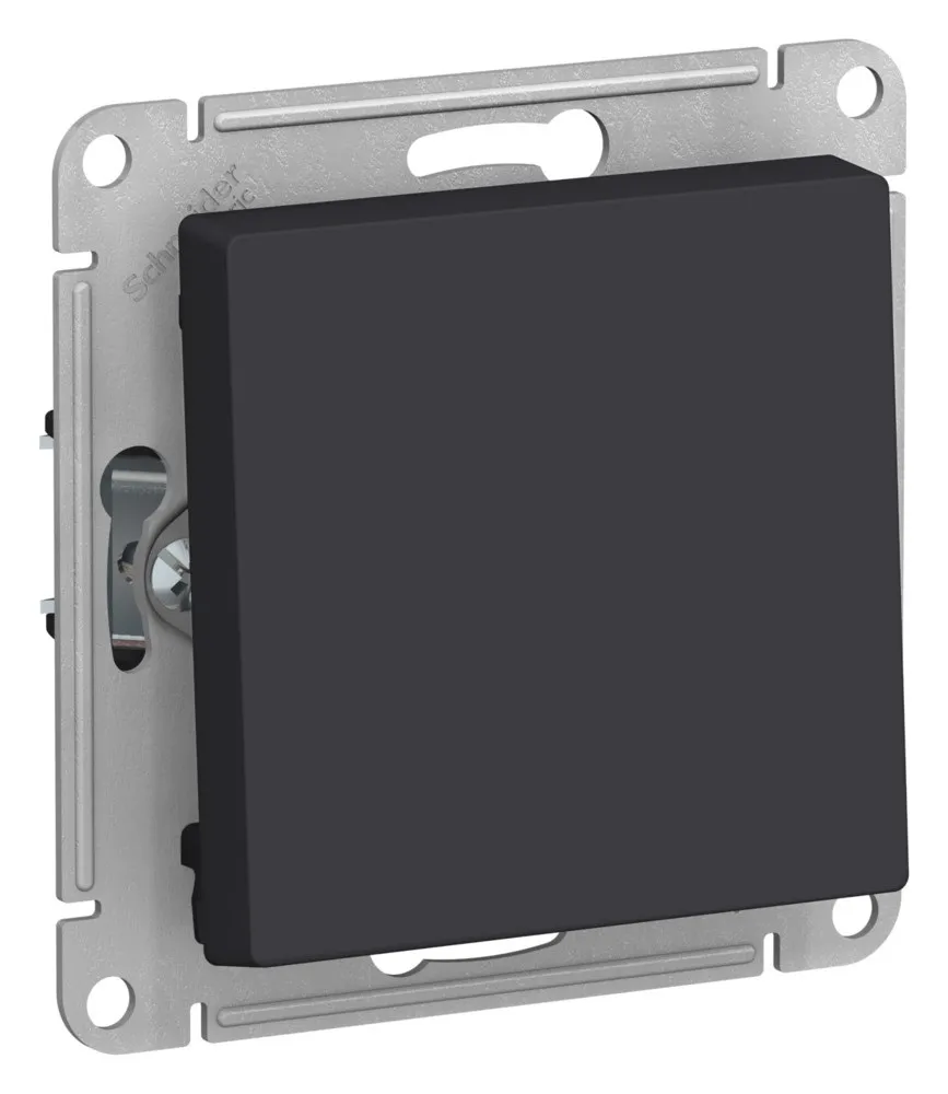 Выключатель 1-кл. 2-полюсный Карбон AtlasDesign SE