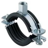 Хомут сантехнический 1/4" (12-15) М8 цинк без шпильки цинк PB (поштучно)