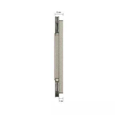 Рамка 2-я Шампань (стекло) Livolo