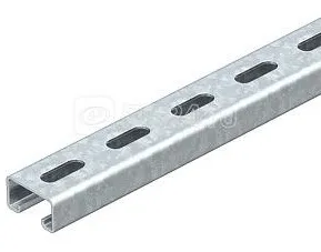 Профиль перфорированный C-образный MS4121, 3000x41x21мм