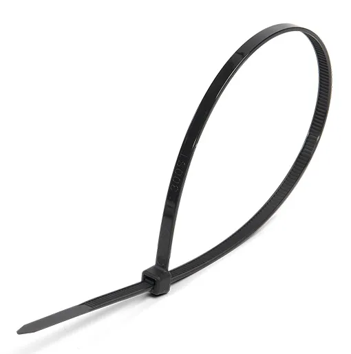 Хомут 4,0*370 черный нейлон UV морозостойкие (100 шт) КСС "NORD" (КВТ), уп