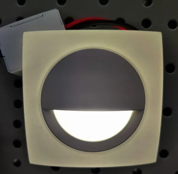 Светильник встраиваемый LED LN008 3Вт 4000К 210Лм 60 квадрат белый