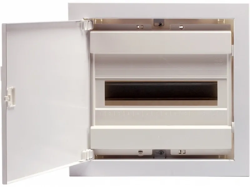 Щит встраиваемый пласт.бел. дверь ECG 14 PO (14 мод. IP40) ETI