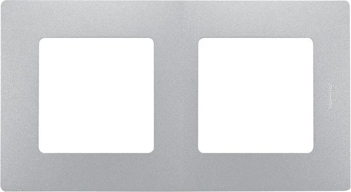 Рамка 2-я Алюминий ETIKA LEGRAND