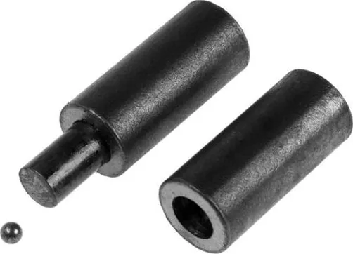 Петля  гаражная с шариком 38мм/140мм (6 шт.)