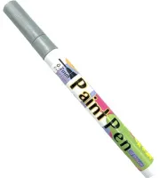 Маркер краска Flysea Paint Marker FS-177 с тонким наконечником (0,7 мм), серебряный