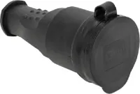 Розетка переносная каучук 1-я с/з IP44 EKF